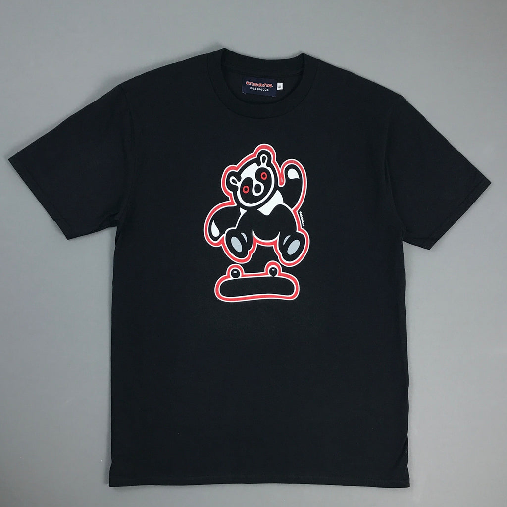 Insane Panda Black T-Shirt