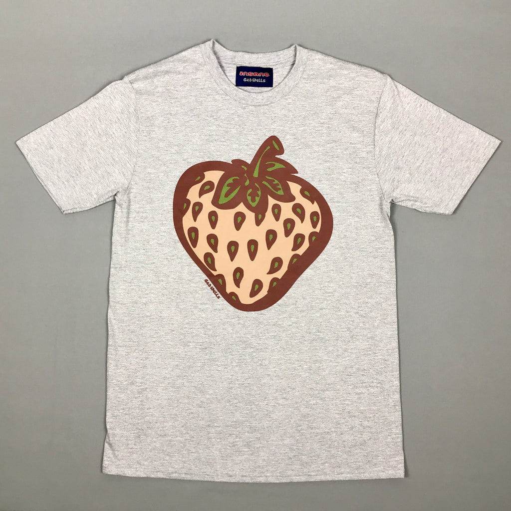 Insane Strawberry Field Camo Grey T-Shirt