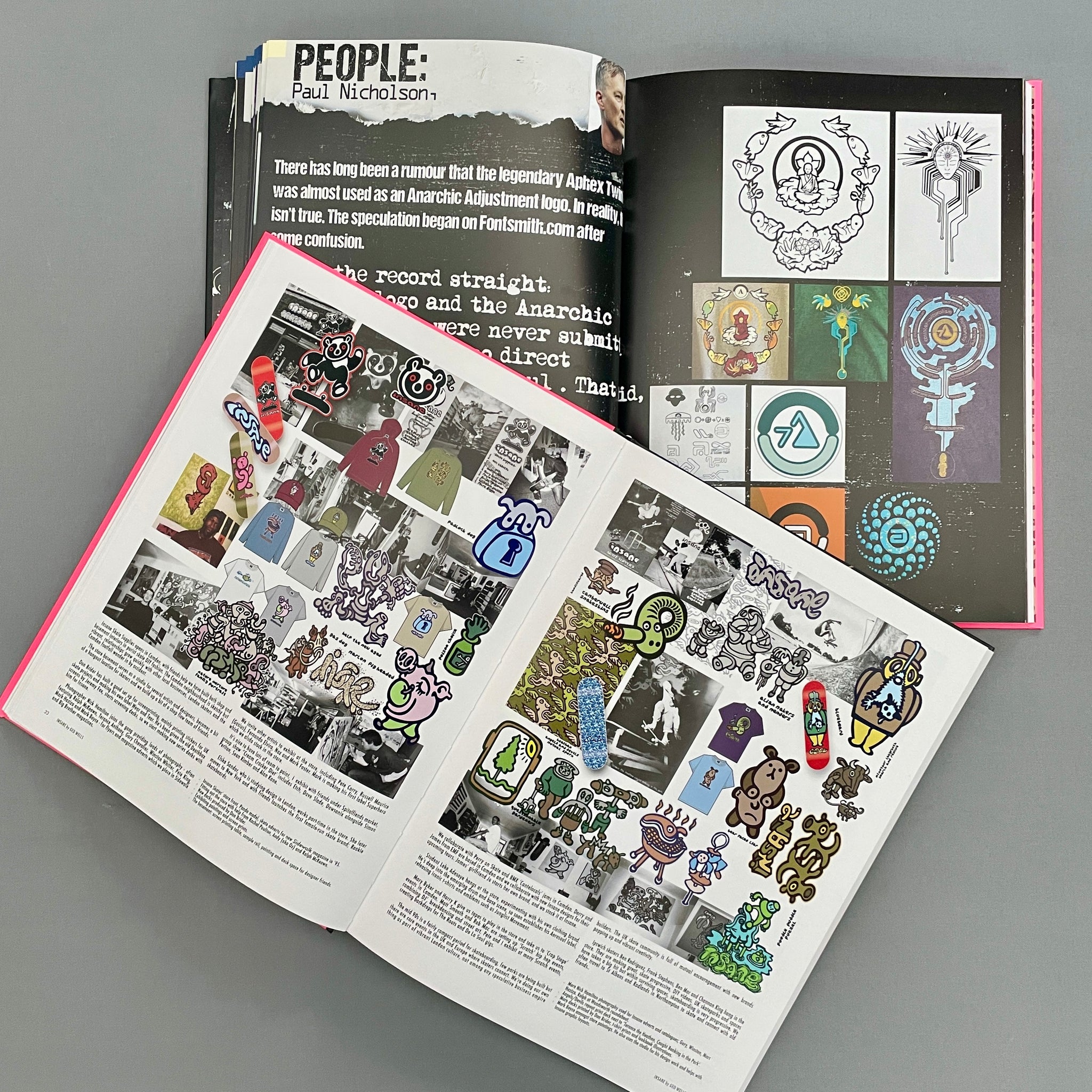 insane × ANARCHIC ADJUSTMENT / ART BOOK ANARCHIC ADJUSTMENT x INSANE Art Book – Insane Emporium
