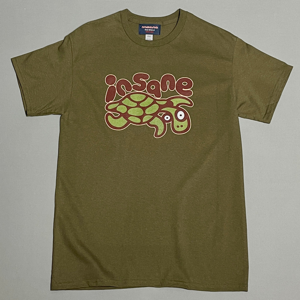 Insane Turtle Military T Shirt
