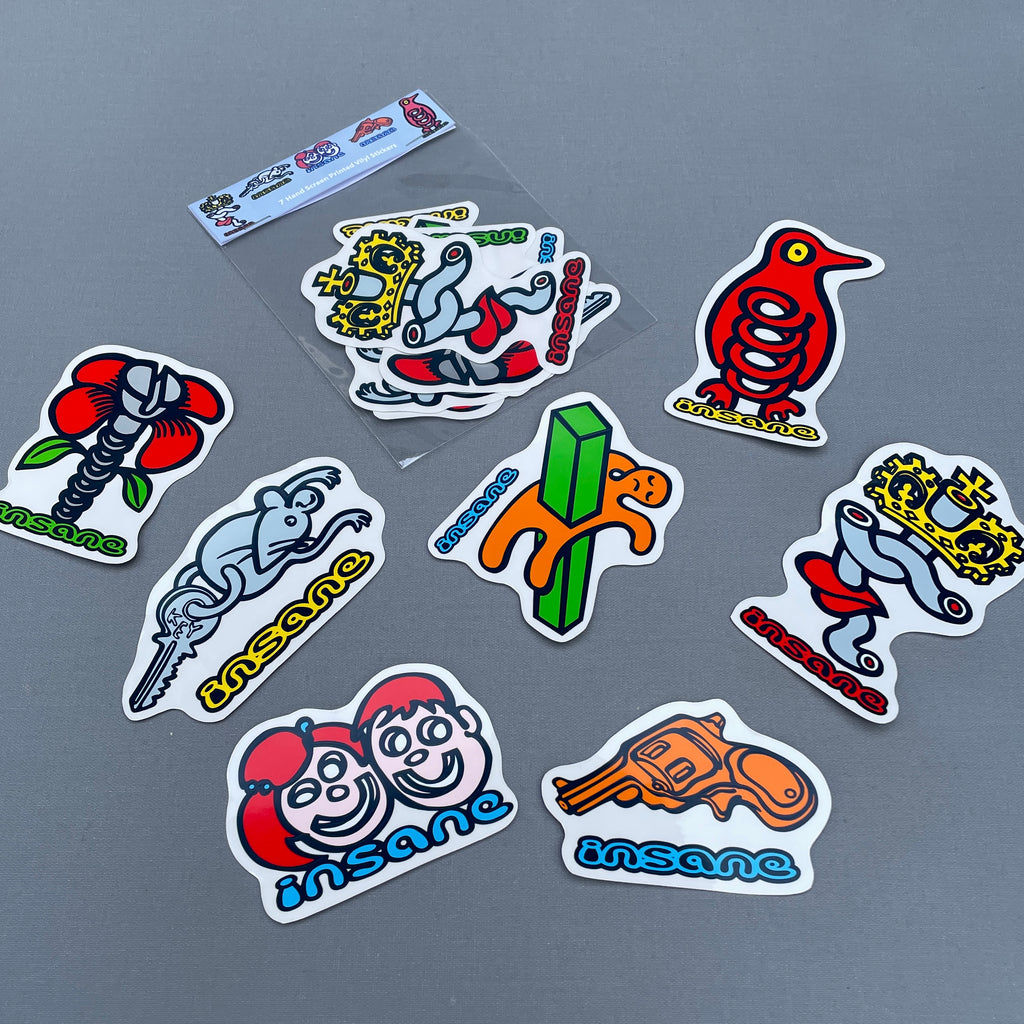 Insane Racing Sticker Insane Stickers – Insane Emporium