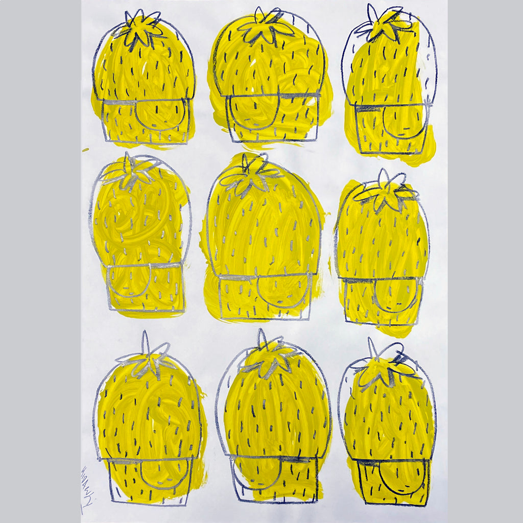 Kid Acne Berry Headz, Yellow Multiple A2.