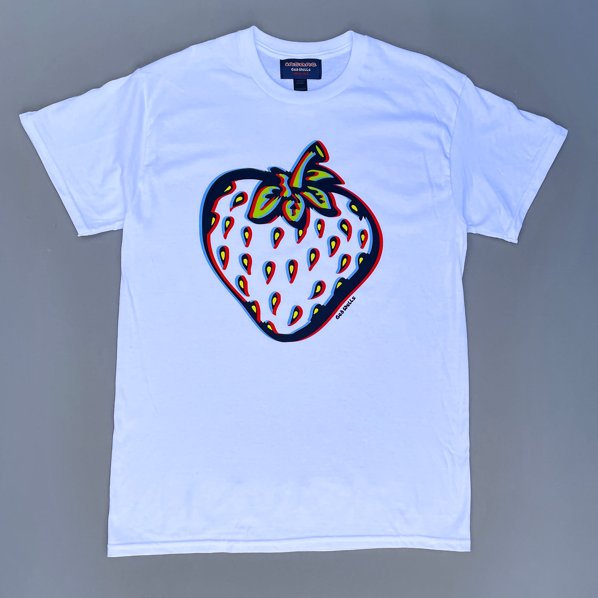 Insane Strawberry Edition Heather Grey T-Shirt – Insane Emporium