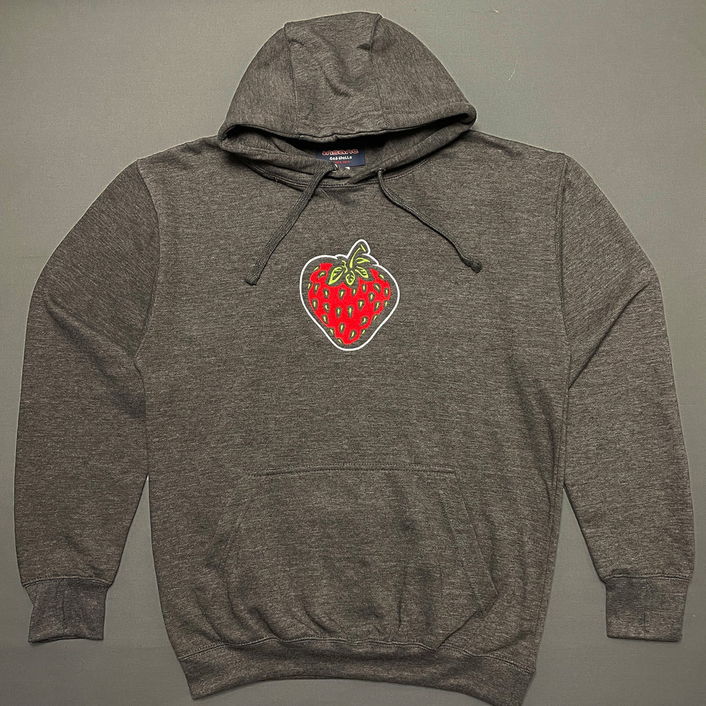 Strawberry Dark Grey Heavy Hood
