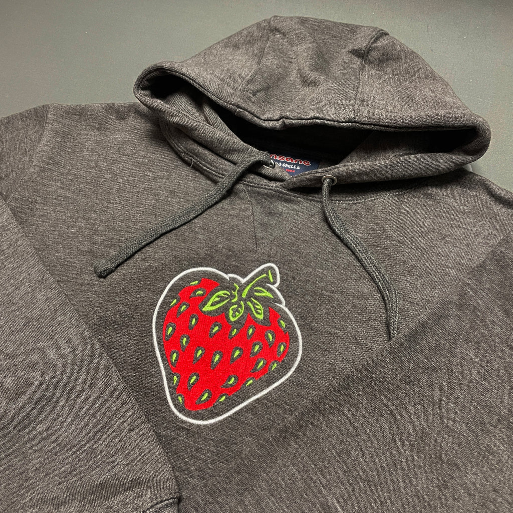 Strawberry Dark Grey Heavy Hood