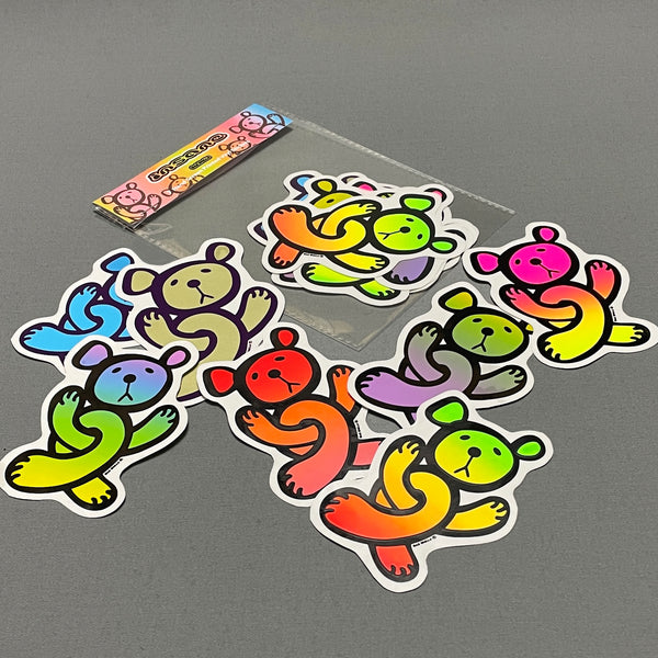 Tinted Teddies Sticker Pack – Insane Emporium