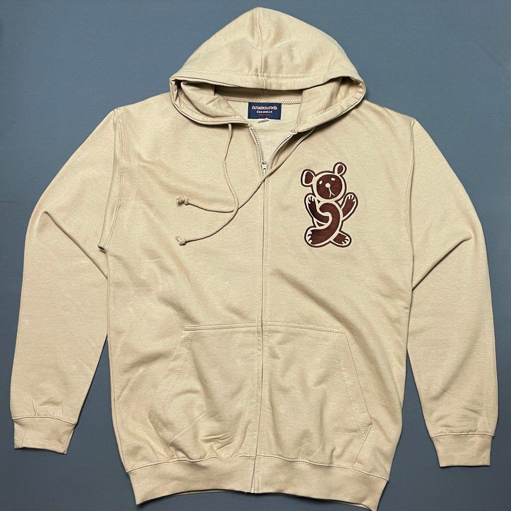 Insane Teddy Sand Zip Hood