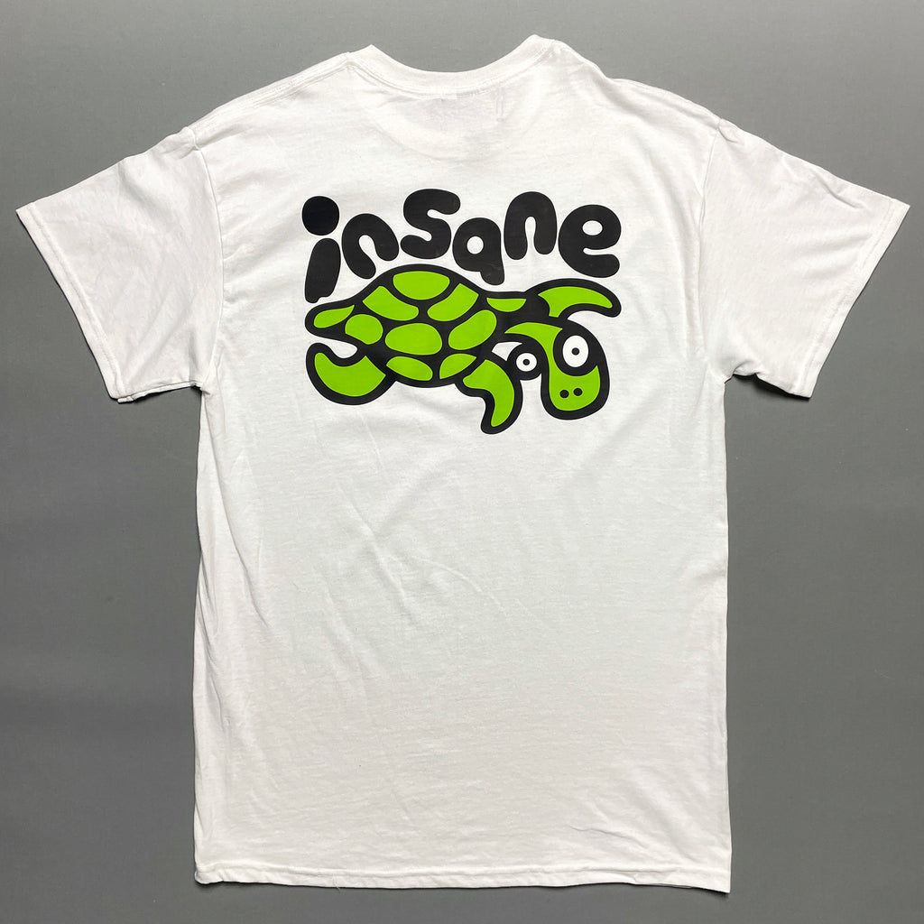 Insane Two Green Turtles White T Shirt – Insane Emporium