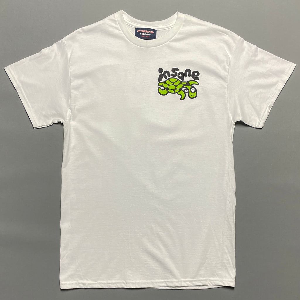 Insane Two Green Turtles White T Shirt – Insane Emporium