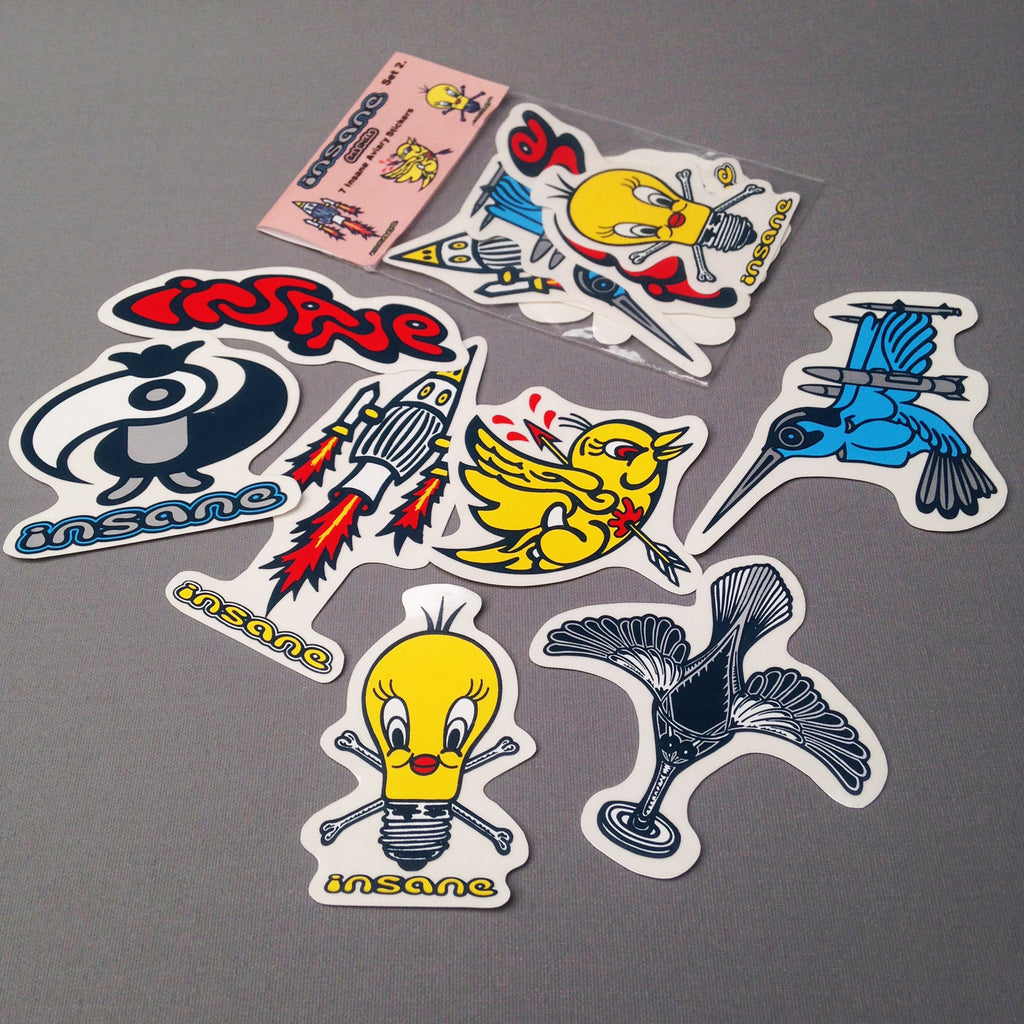 Insane Racing Sticker Insane Stickers – Insane Emporium