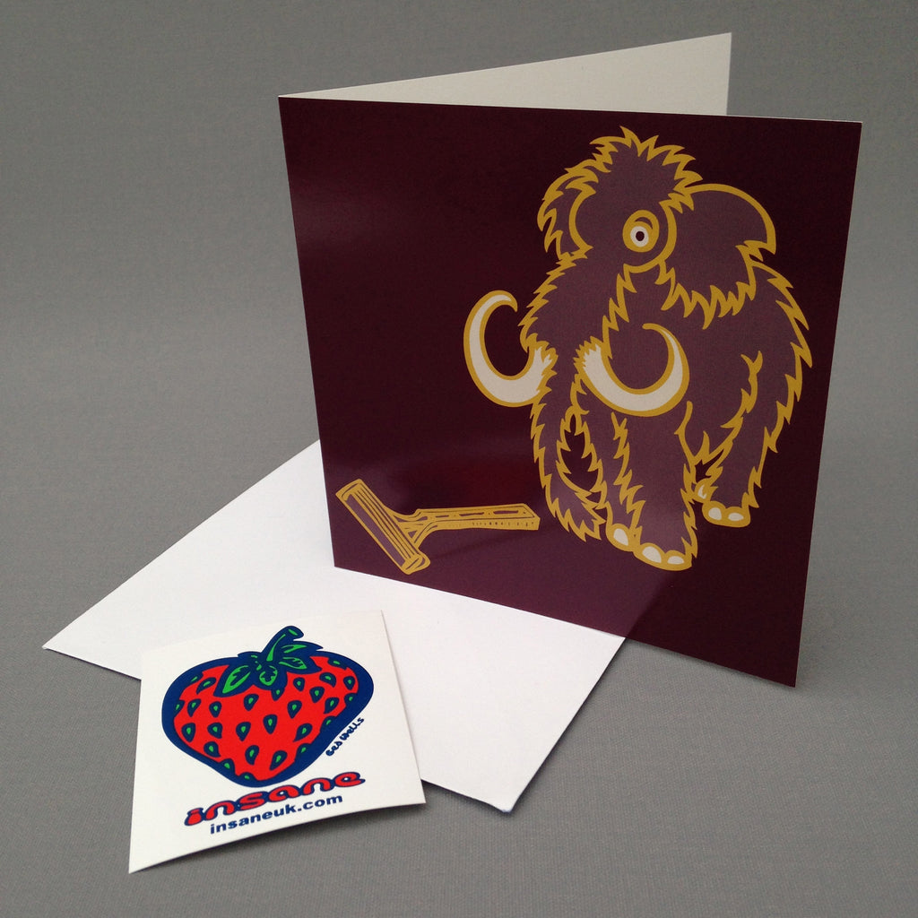 Mammoth Greetings Card