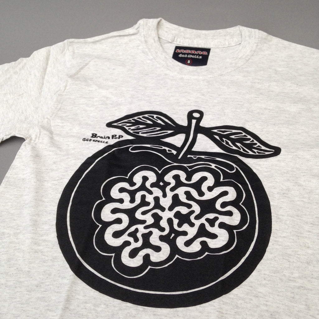 Insane Brain Apple T-Shirt