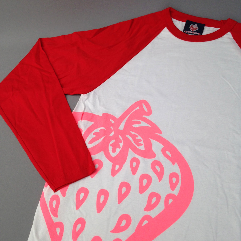 Insane Long-Sleeve Strawberry T-Shirt