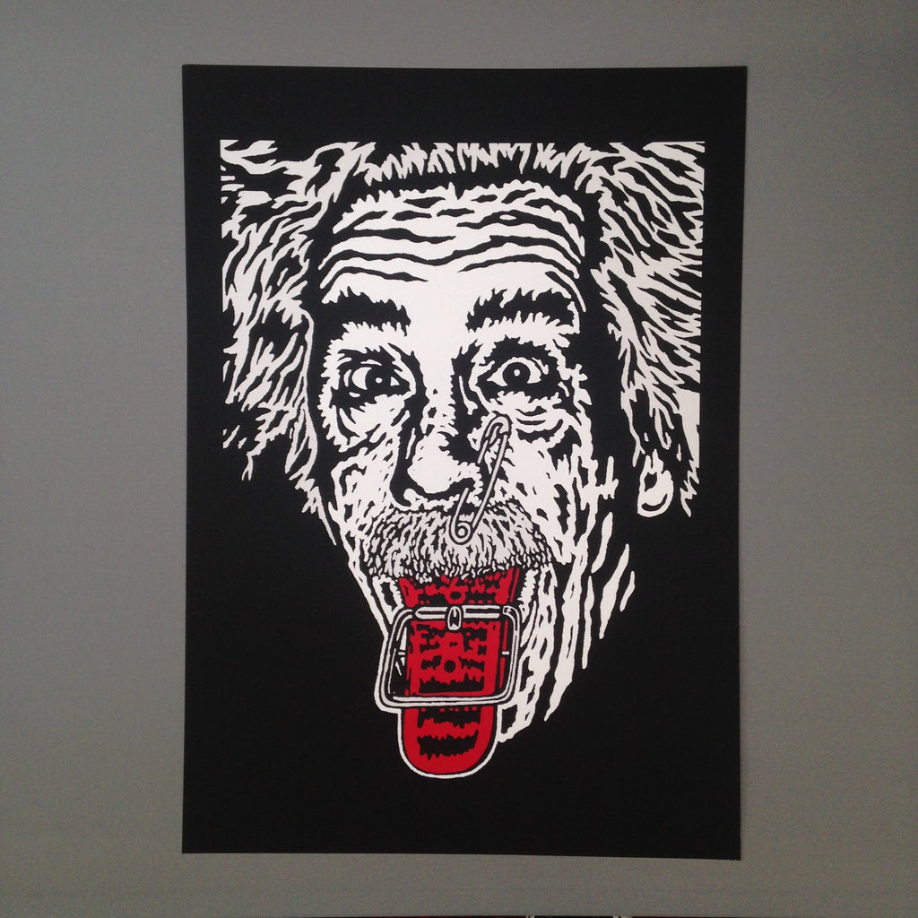 Insane Einstein A2 Giclée Print