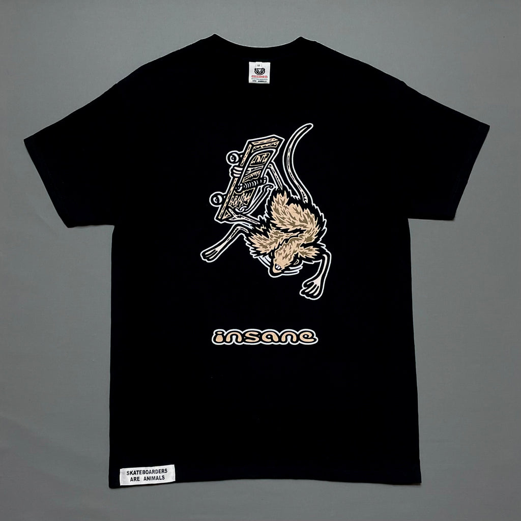 Insane Rat Trap Black T-Shirt