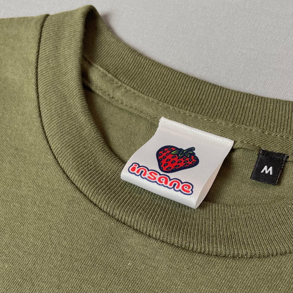 Insane Strawberry Edition Military Green T-Shirt