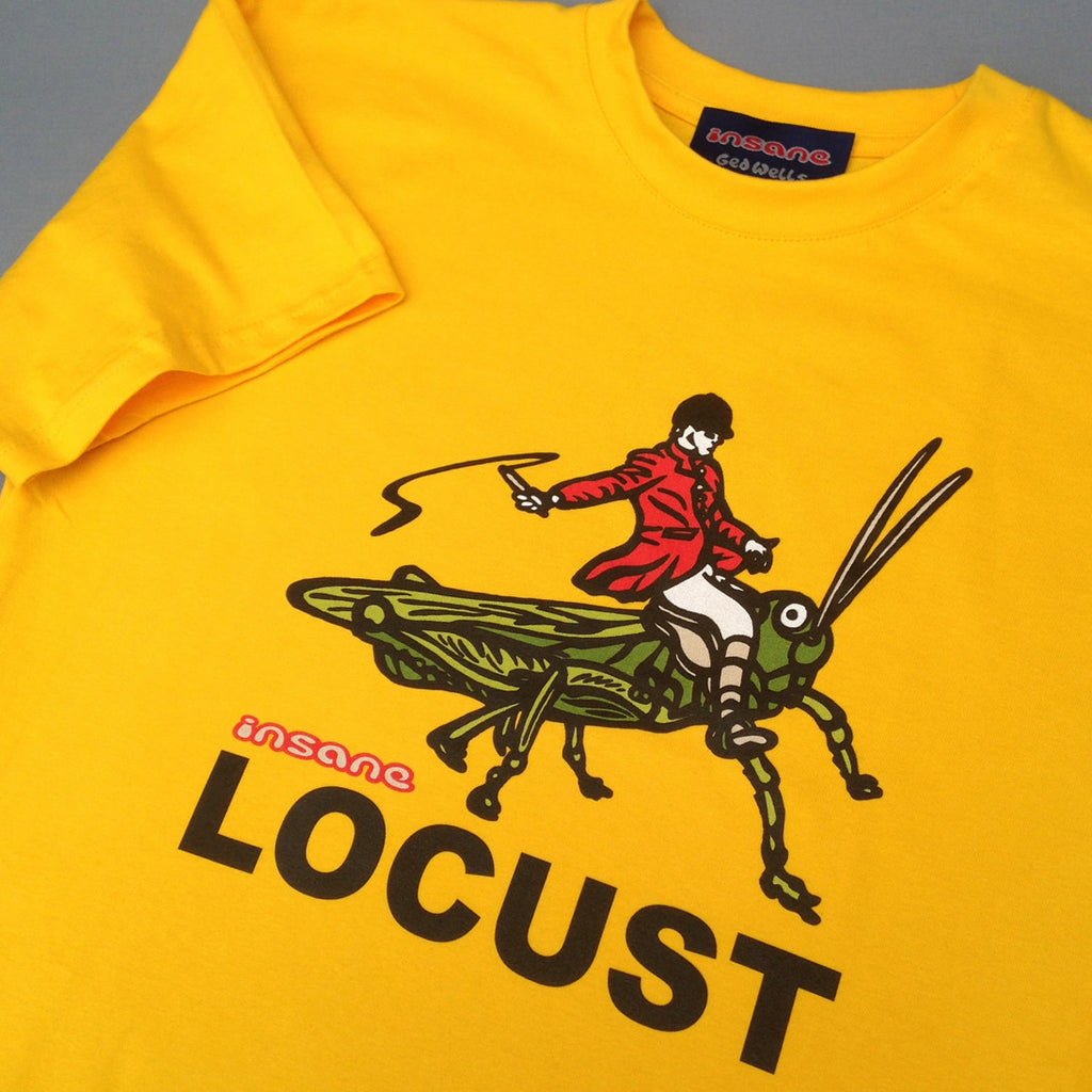 Insane Locust Sunset Yellow T-Shirt