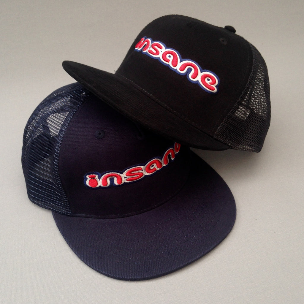 3D Insane Logo Mesh Snapback Caps