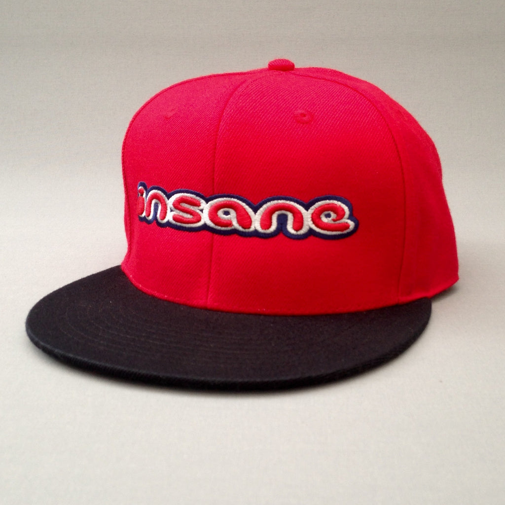 3D Insane Logo Snapback Caps