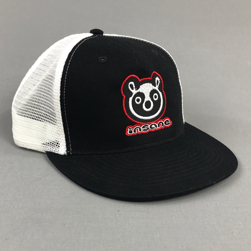 Insane Panda Black & White Mesh Cap