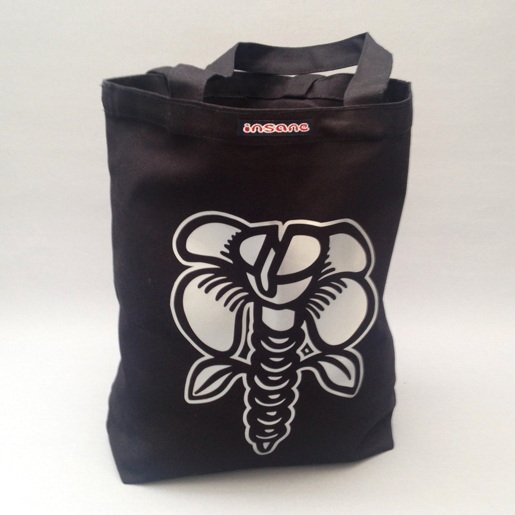 Insane Screw Flower Tote Bag