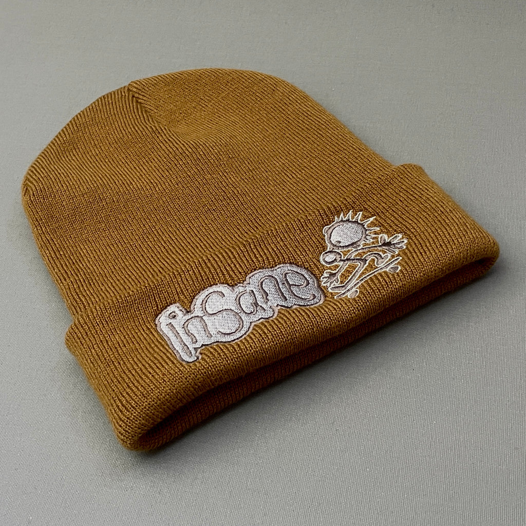 Insane Skate Man Caramel Beanie