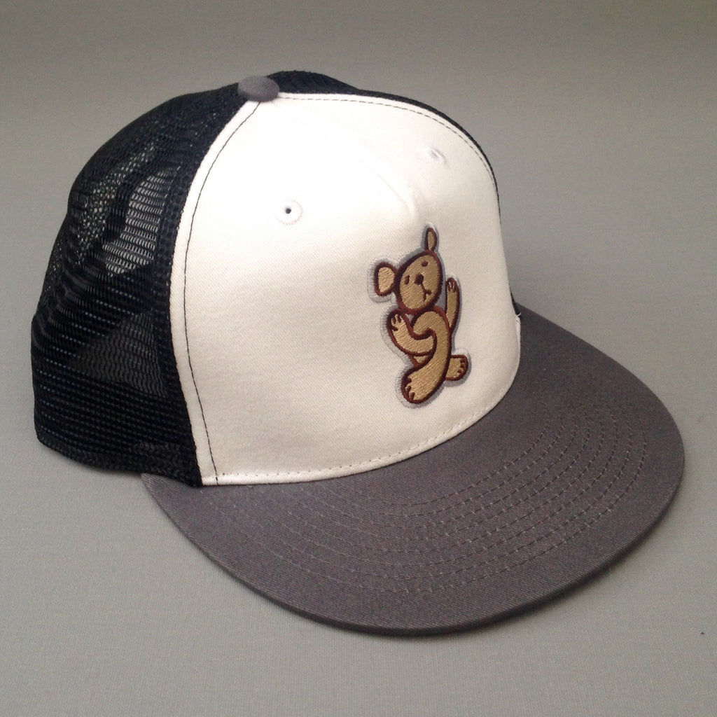 Insane Twisted Teddy Contrast Mesh Snapback