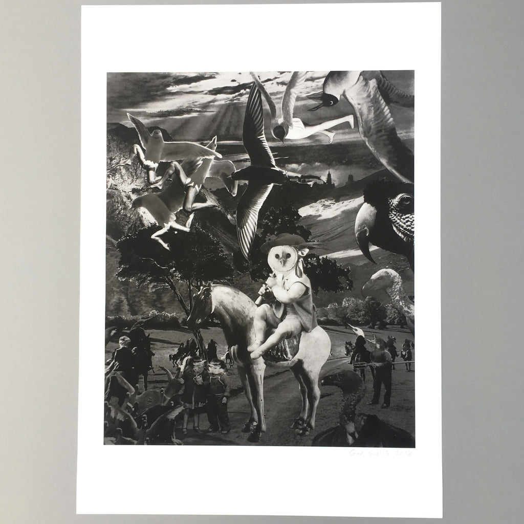Duke of Owls A2 Giclée Print
