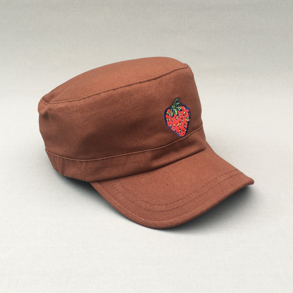 Insane Strawberry Chocolate Military Cap