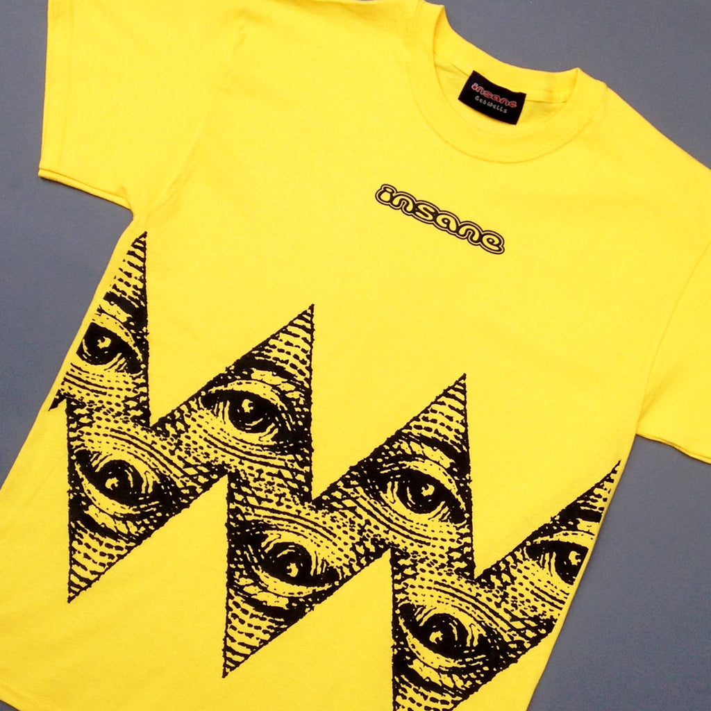 All Seeing Charlie Brown Yellow T-Shirt