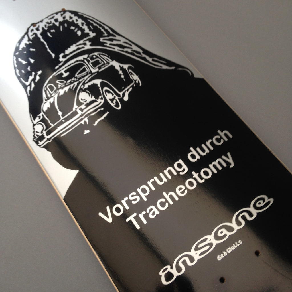 Vorsprung Durch Tracheotomy Skateboard Deck