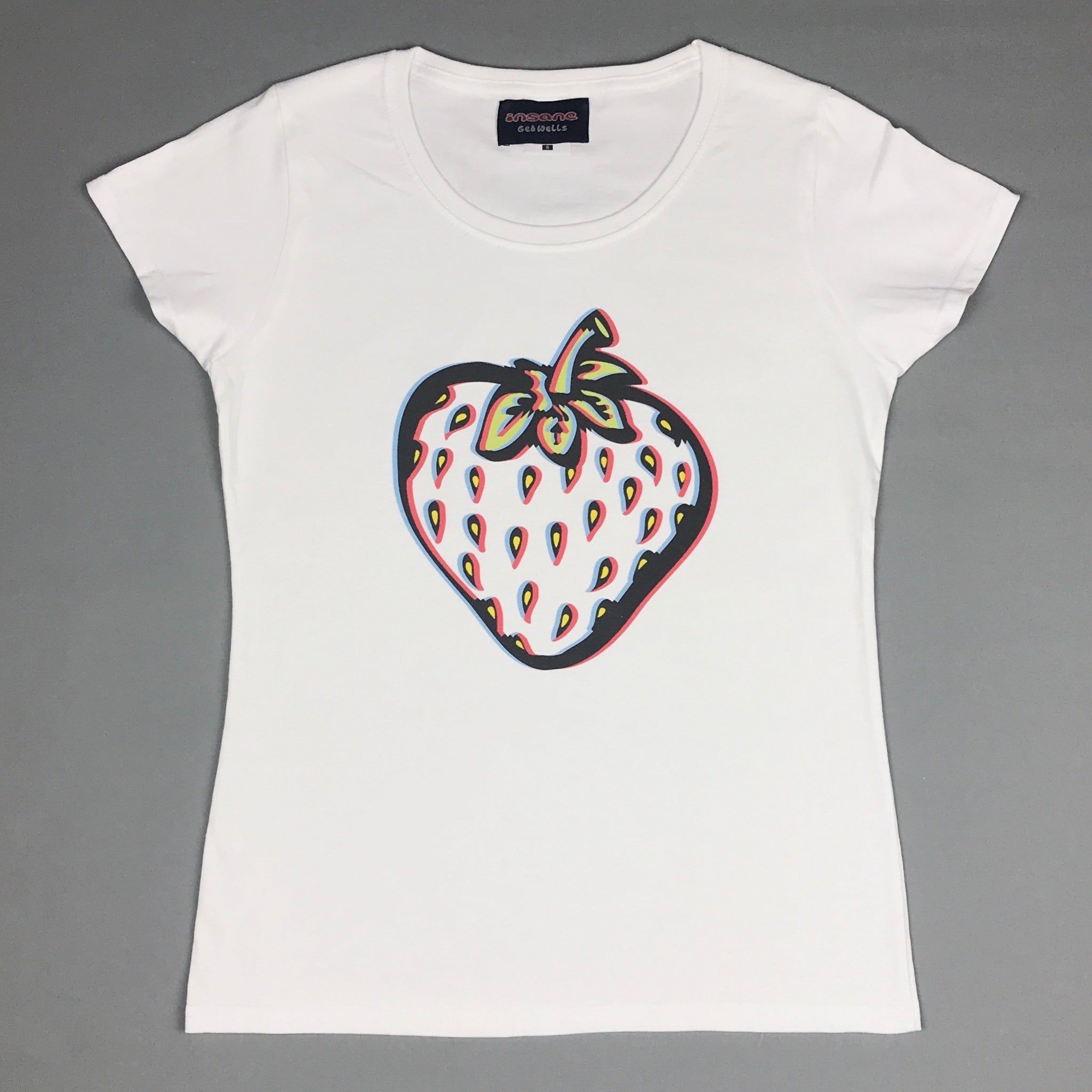 Insane Long-Sleeve Strawberry T-Shirt – Insane Emporium