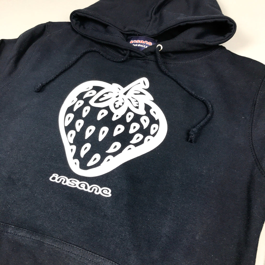 Insane Women's Navy Blue Strawberry Hoodie