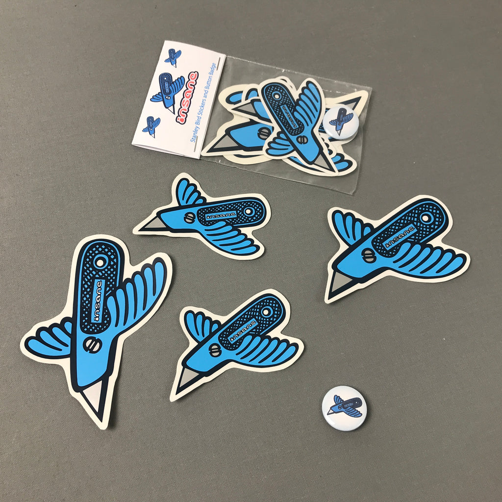 Insane Stanley Bird Sticker Pack.