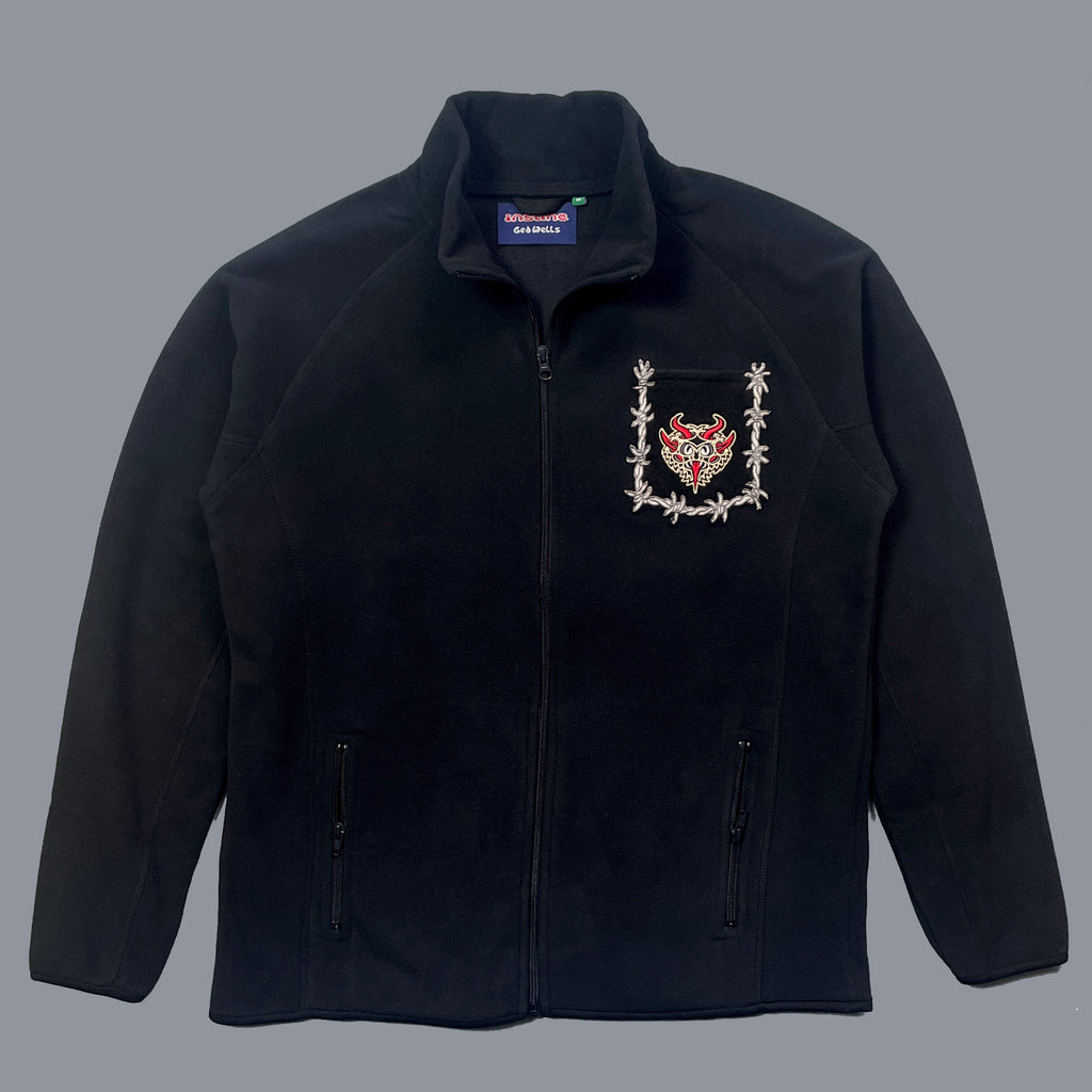 Insane Krampus Fleece Jacket