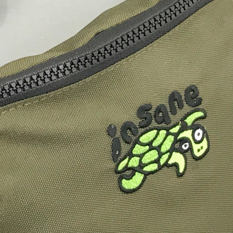 Insane Turtle Khaki Cross Bag