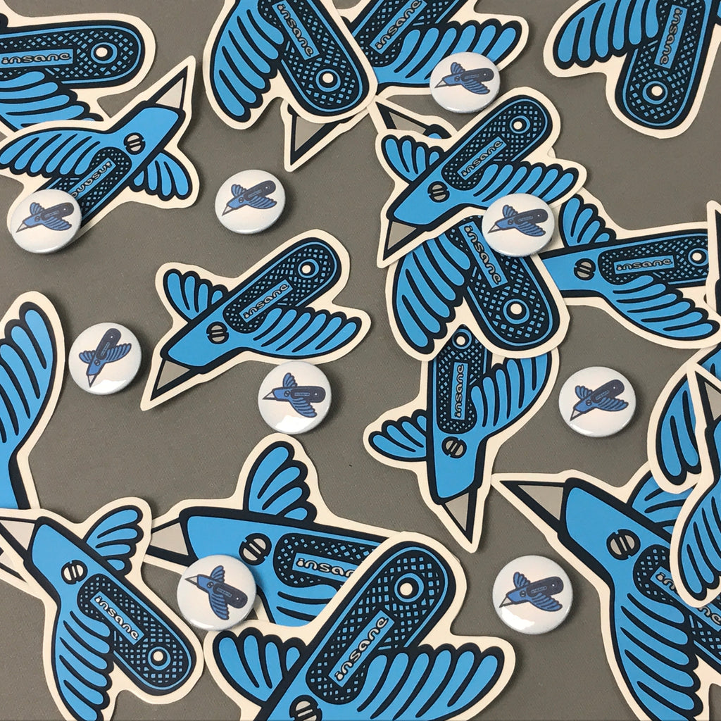 Insain Sticker Insane Stickers – Insane Emporium