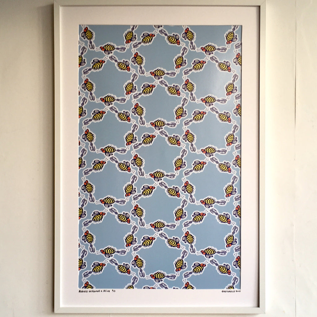 Rebels Without A Hive A1 Giclee Print