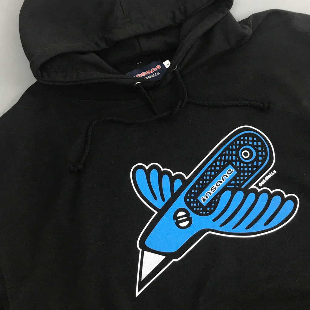 Insane Stanley Bird Black Hooded Sweat