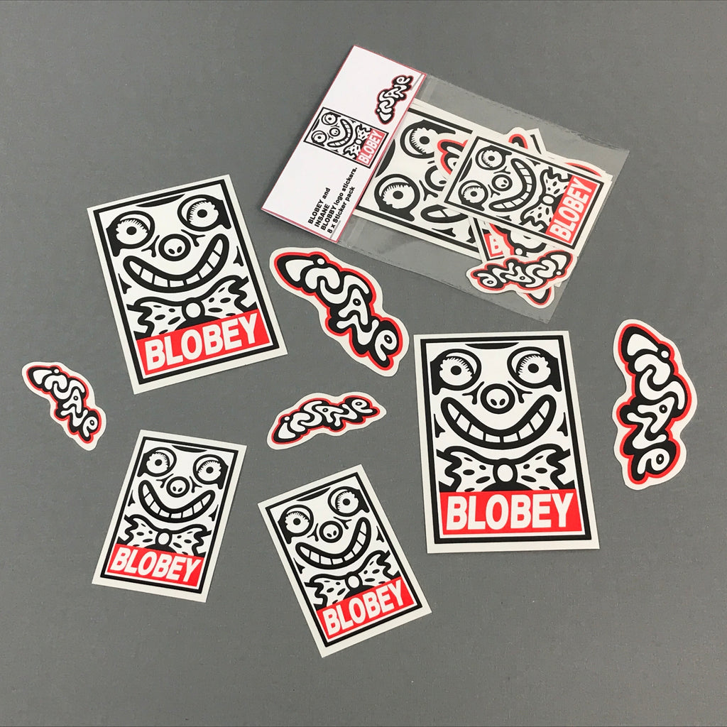 Insane Blobey Sticker Pack
