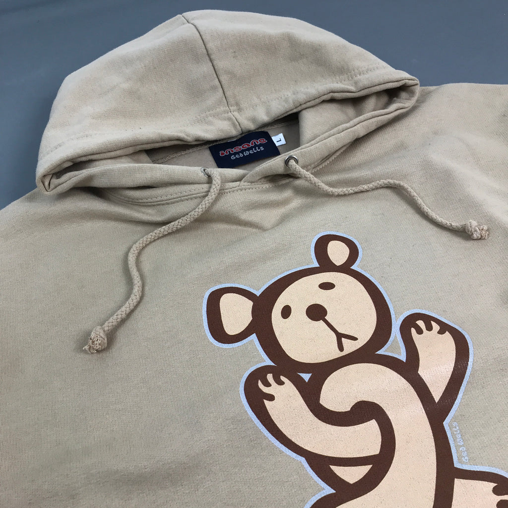 Insane Twisted Teddy Sand Hooded Sweat