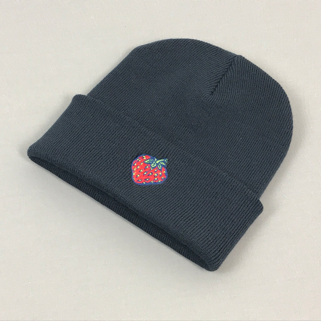 Insane Strawberry Cuff Beanies