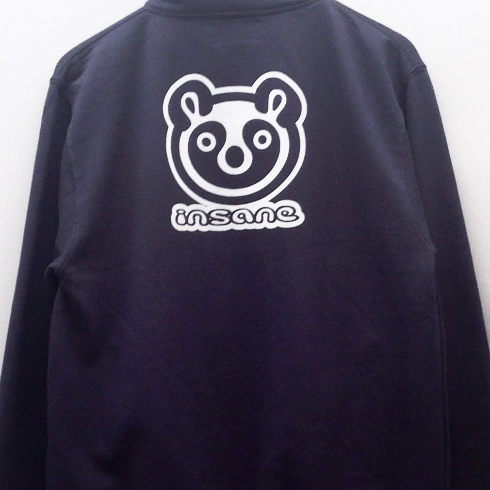 Insane Panda Zip Crew Sweat