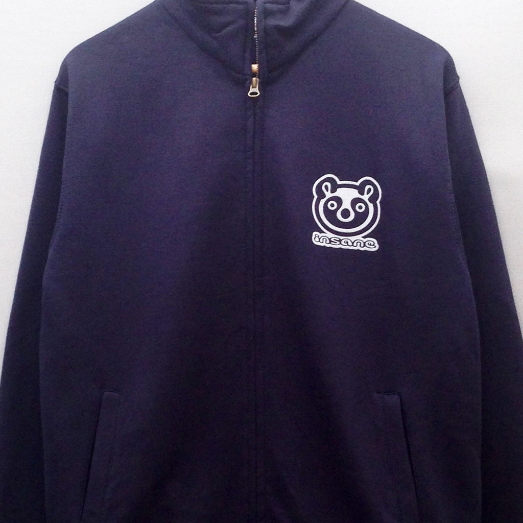 Insane Panda Zip Crew Sweat