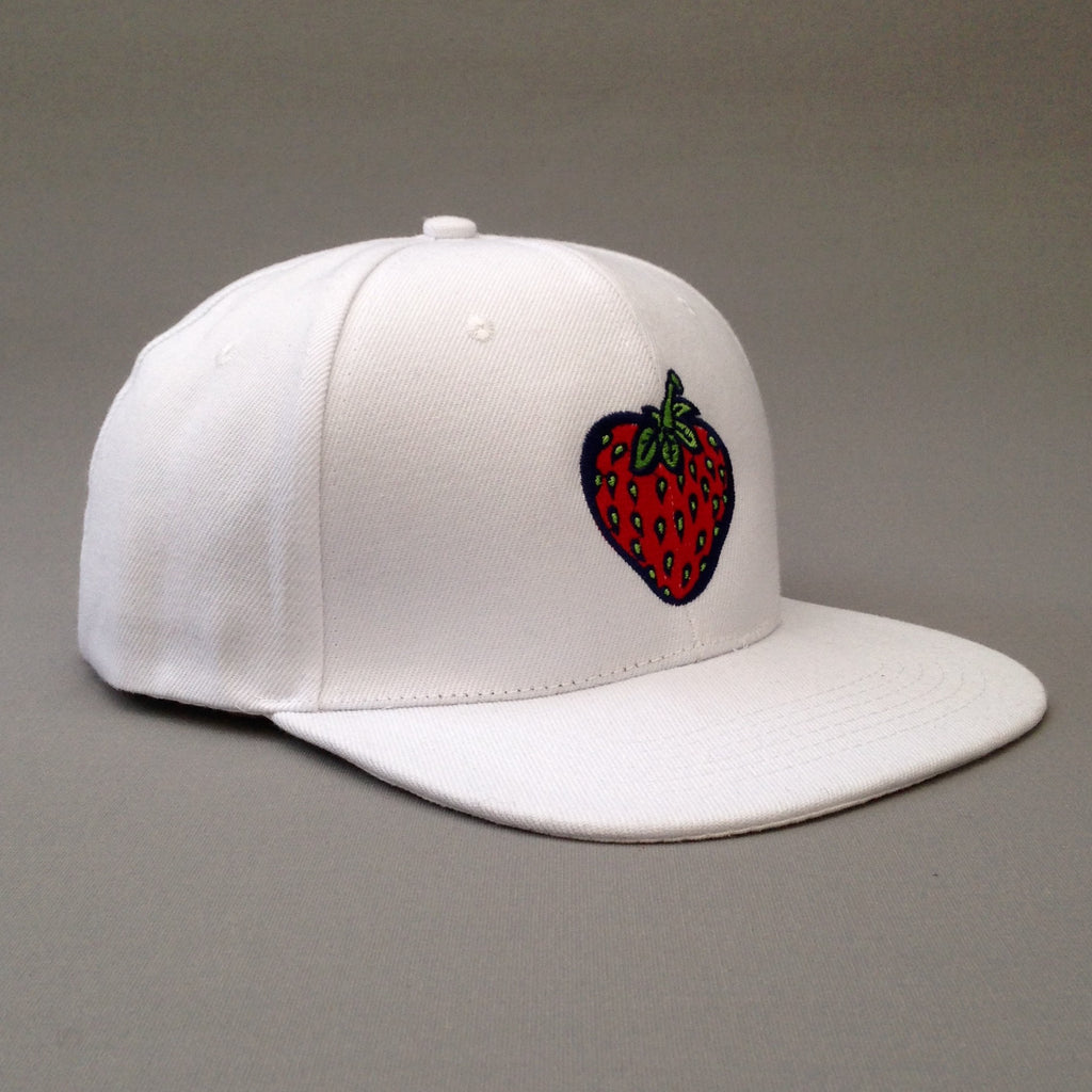 Insane Strawberry White Snapback