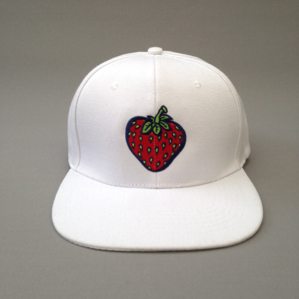 Insane Strawberry White Snapback