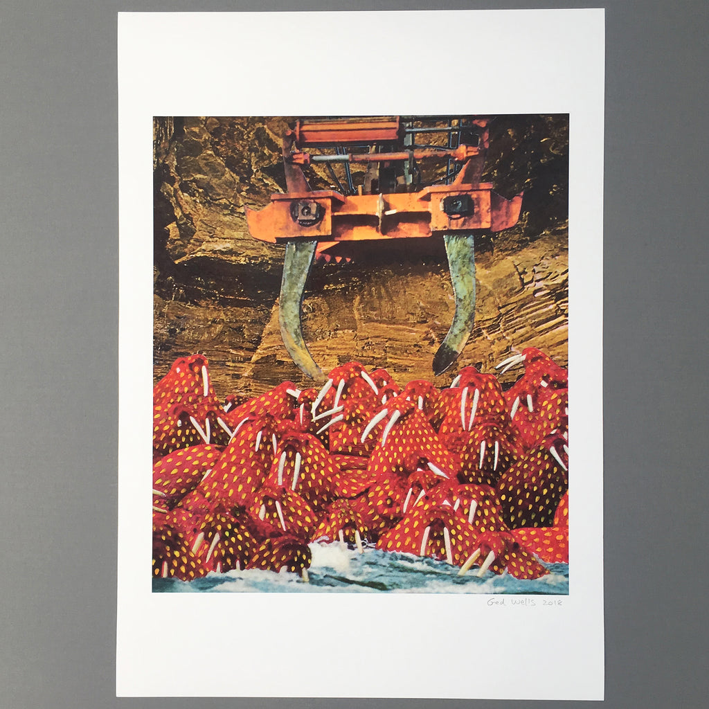 I am the Clawrus, A2 Giclee Print