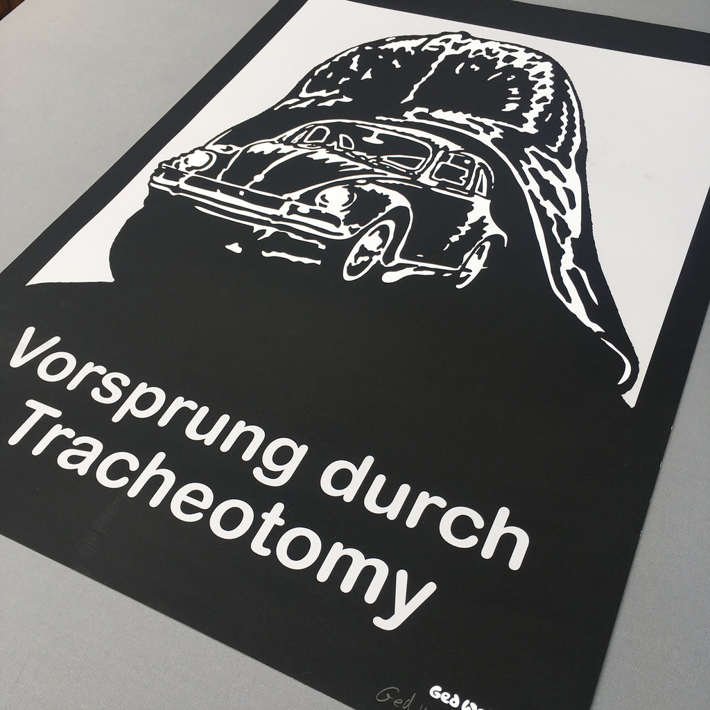 Vorsprung Durch Tracheotomy, A2 Giclee Print