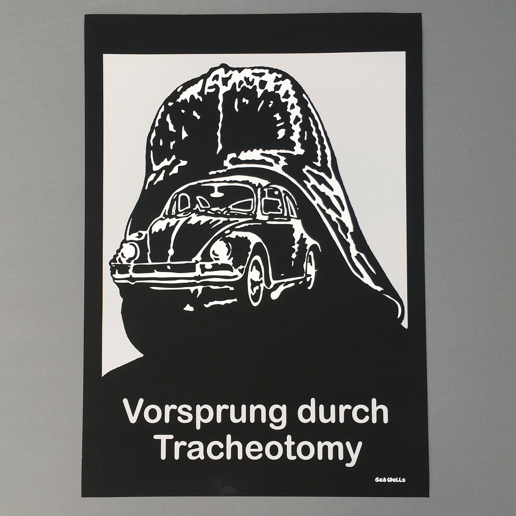 Vorsprung Durch Tracheotomy, A2 Giclee Print