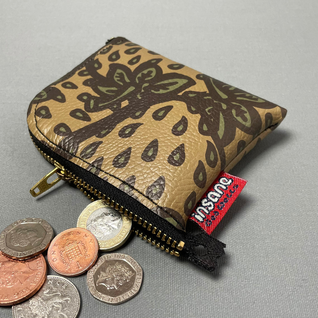 Insane Strawberry Field Camo Zip Wallet